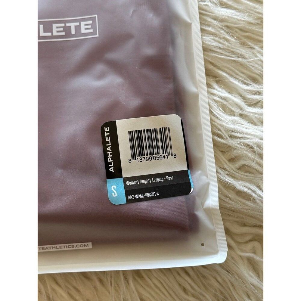 Alphalete Amplify Leggings Rose Size Small - Picture 3 of 7